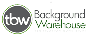 TBW – The Background Warehouse logo