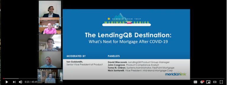 What’s Next for Mortgage After COVID-19 [Webinar Summary]