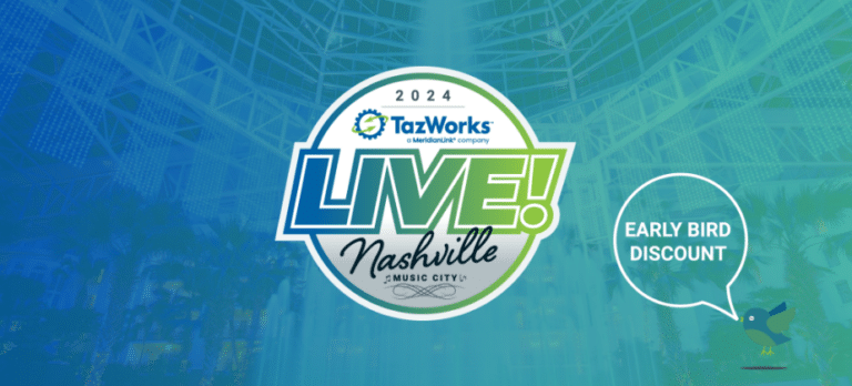 TazWorks LIVE! insights banner