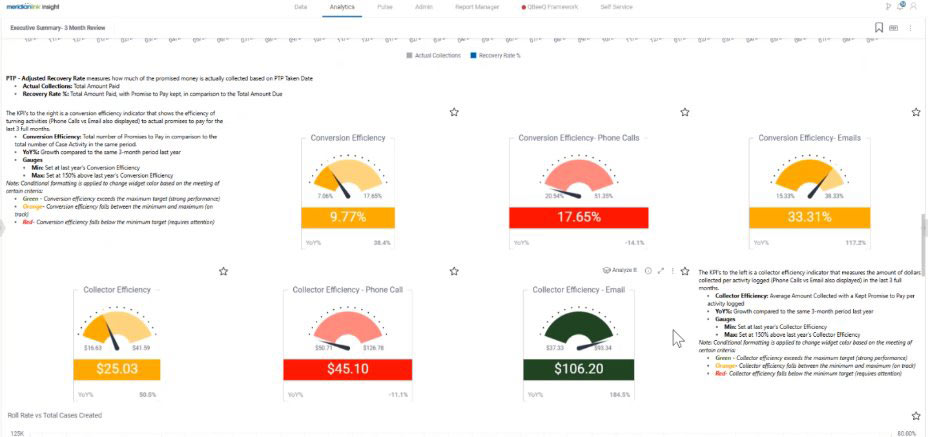 MeridianLink Insight for Connect PPI Dashboard Screenshot