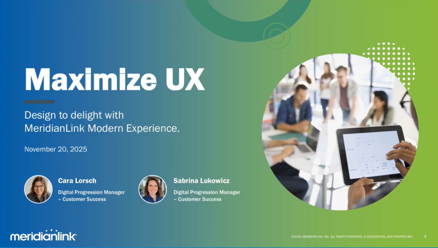 Maximize User Experience: Design for Delight With MeridianLink Modern Experience 