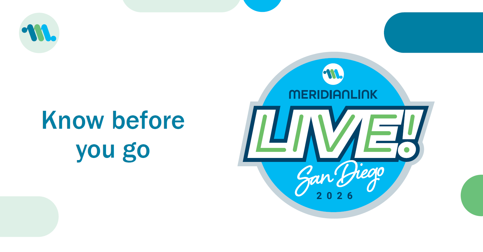 Marketplace MeridianLink LIVE! 2026 Know Before You Go